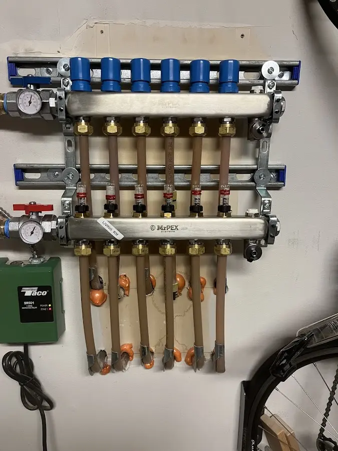 Plumber performing Gas Line Installation at a residential property in Thibodaux